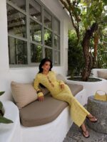 Robe Maxi Crochet Cut-Out — Manches Longues | Amoura – Image 5